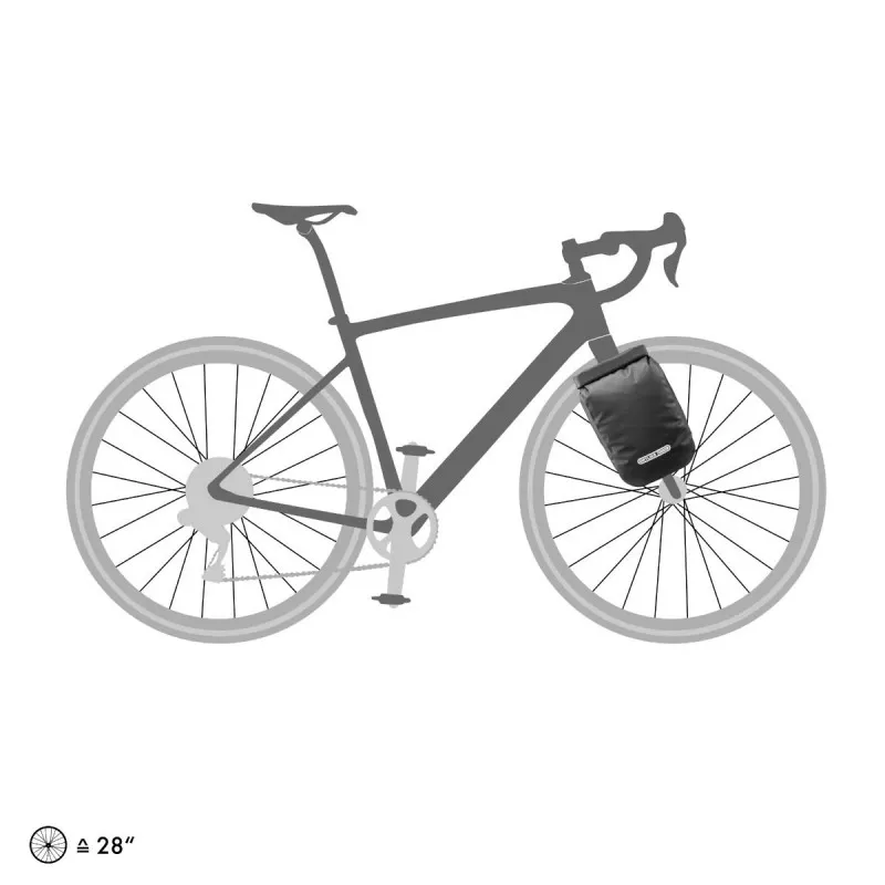 Ortlieb Fork-Pack 5.8L in Grey-1